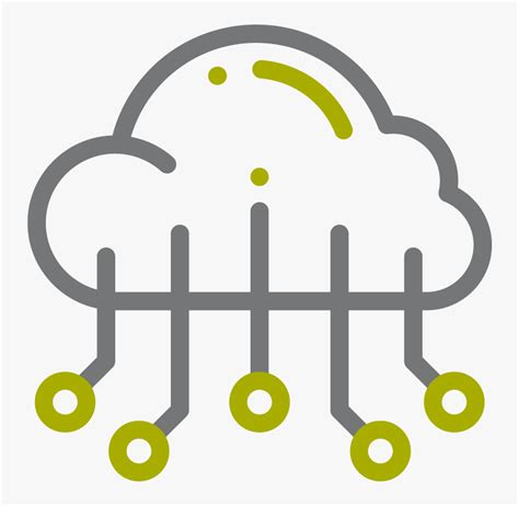 Iot Cloud - Cloud Icon Iot Platform, HD Png Download - kindpng