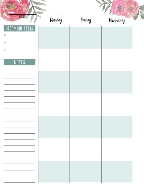 Happy Planner Printable Templates