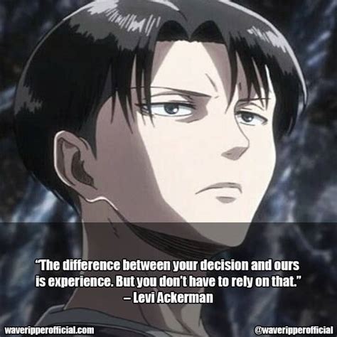 12 Levi Ackerman Quotes – AOT To Inspire You In Your Life