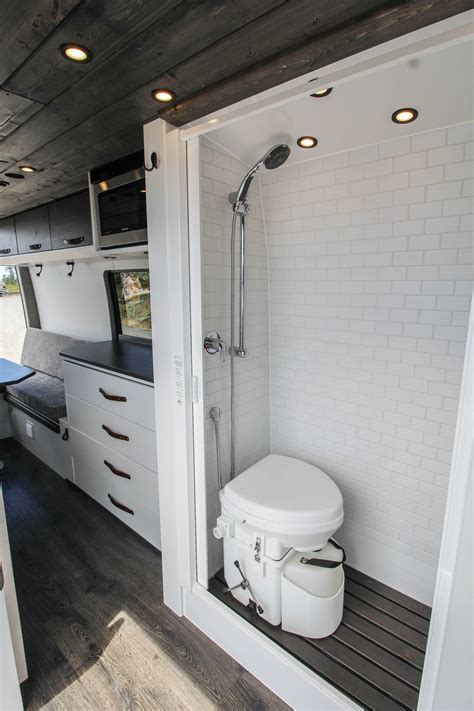 Logan - Freedom Vans | Camper bathroom, Van life, Van life diy