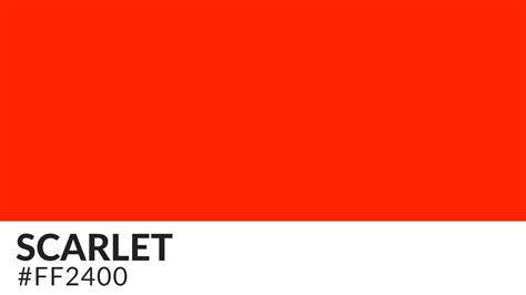 scarlet color code rgb | HipFonts