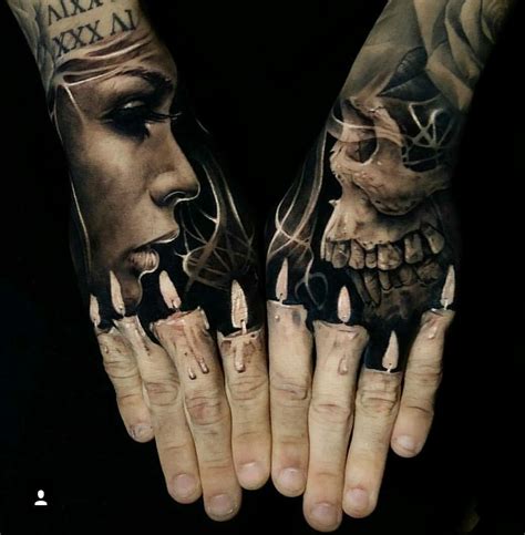 Masterpiece Hand Tats, Hand Tattoos For Guys, Finger Tattoos, Tattoos ...