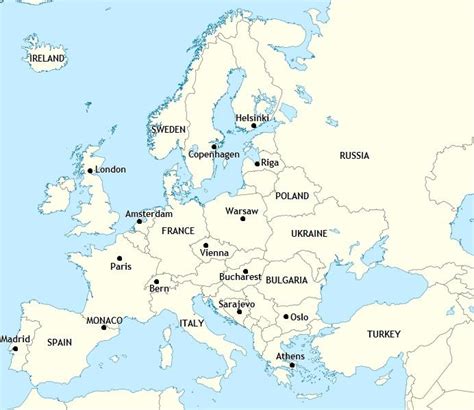 Sporcle Map Of Europe – Map Vector