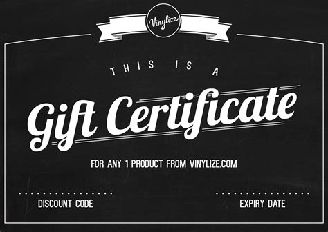 Gift Certificate design on Behance