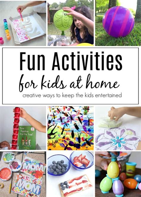 fun-activities-for-kids-at-home-1 - The Educators' Spin On It