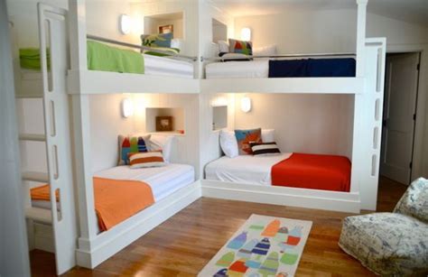 50+ Modern Bunk Bed Ideas for Small Bedrooms | Bunk beds built in, Bunk ...