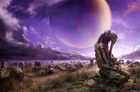 Alien Landscape Wallpaper | Landscape wallpaper, Sci fi wallpaper, Hd ...