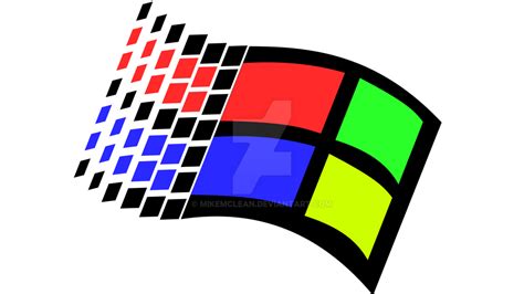 Windows 95 Logo by Mikemclean on DeviantArt