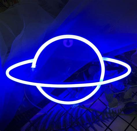 Planet Led Neon Sign Planet Neon Led Sign Planet Neon Light | Etsy in ...