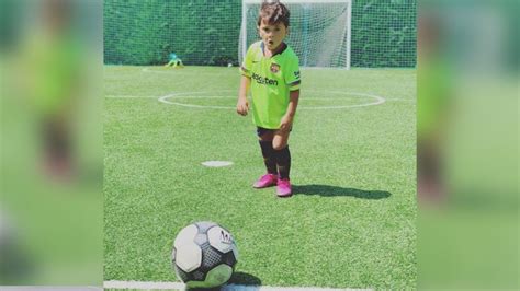 Lionel Messi’s Son Mateo Storms the Internet With His Football Skills ...