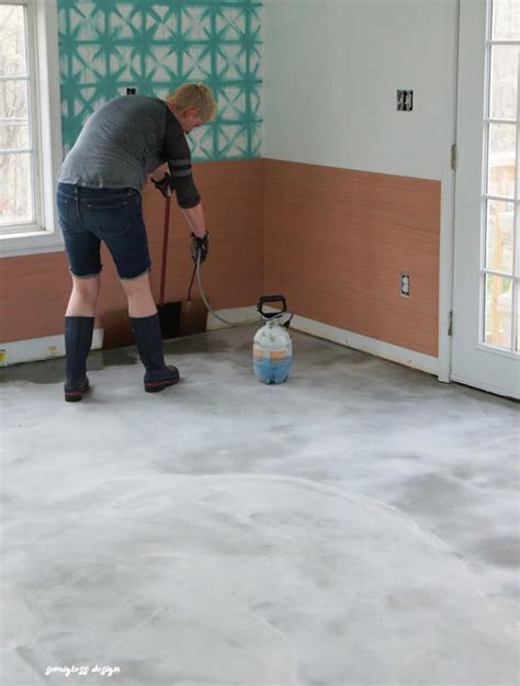 Stain Indoor Concrete Floors Yourself – Flooring Guide by Cinvex