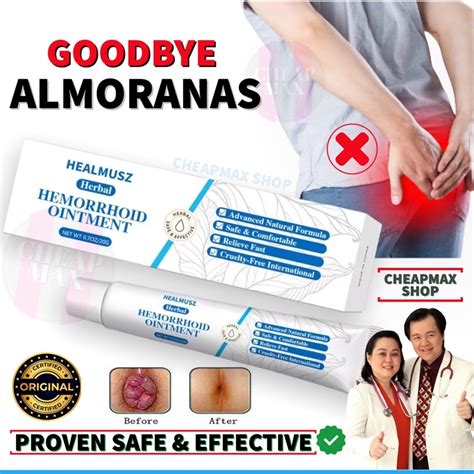 100% Original Hemorrhoids Herbal Ointment Treatment Almoranas Miracle ...