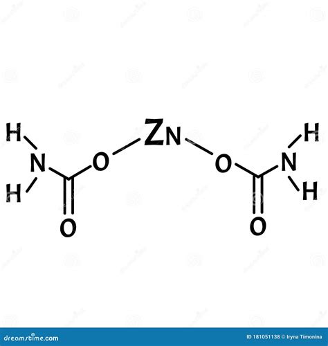 Zinc Glycinate Is A Molecular Chemical Formula. Zinc Infographics ...