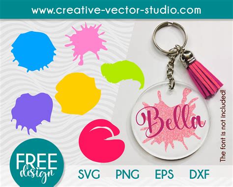 Acrylic Round Keychain Svg - 66+ SVG File Cut Cricut