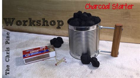 How to Make a Chimney Charcoal Starter - YouTube