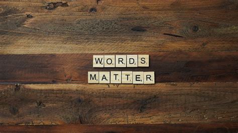 Words Matter - Bell Shoals Church