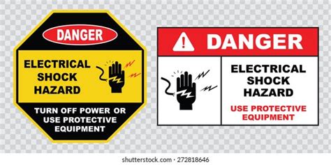 ANSI Danger Safety Signs: Electrical Hazard | ubicaciondepersonas.cdmx ...