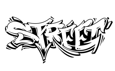 Street Graffiti Vector Lettering 331917 Vector Art at Vecteezy