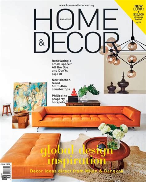 Home & Decor Singapore-July 2014 Magazine - Get your Digital Subscription