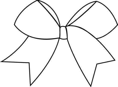 Cheer Bow Drawing at GetDrawings | Free download