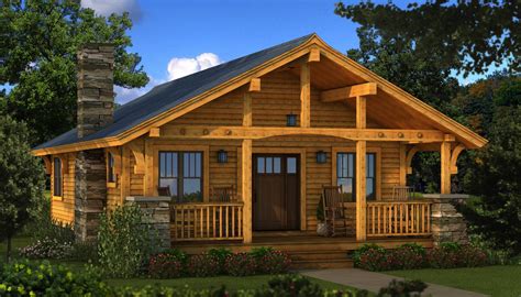 Bungalow 2: Log Cabin Kit - Plans & Information | Southland Log Homes ...