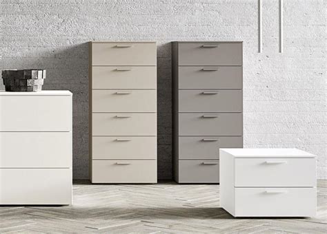 Tall Media Chest Drawers - Malvern Grey and Oak 5 Drawer Tall Chest of ...