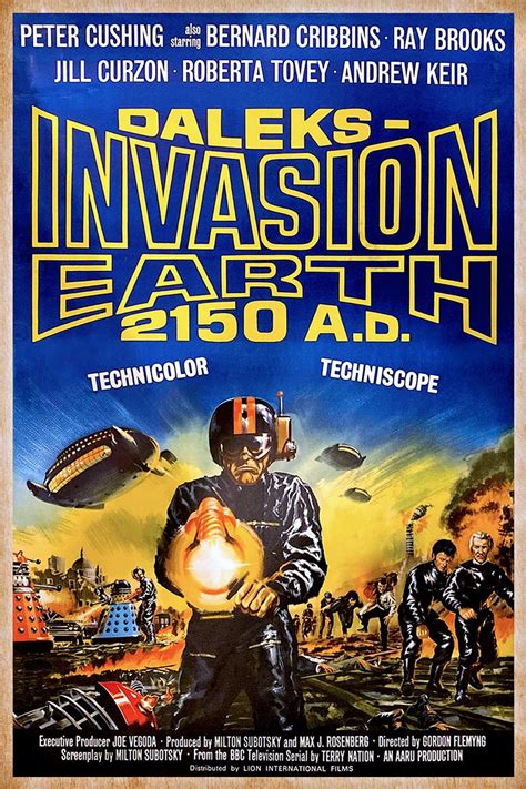 Daleks' Invasion Earth: 2150 A.D. (1966) - Posters — The Movie Database ...