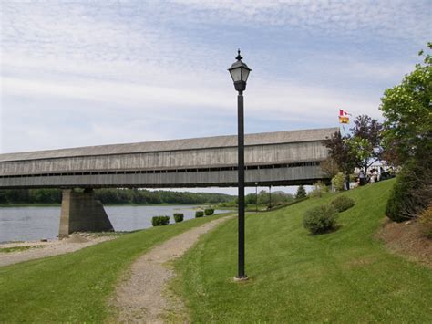 Hartland Covered Bridge, Hartland, New Brunswick, Canada - Travel ...