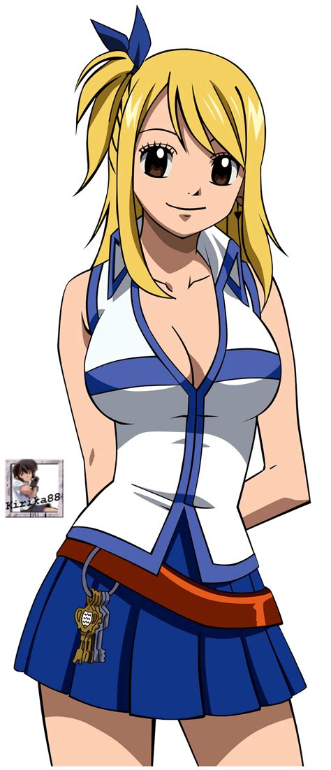 Fairy Tail - Lucy Heartfilia [RENDER] by Kirika88 on DeviantArt