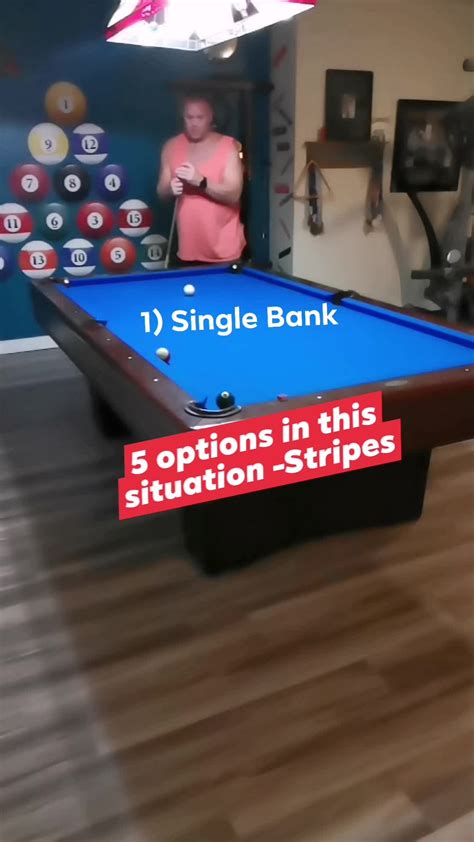 5 options in this situation! #Billiards #pooltricks #trickshots # ...