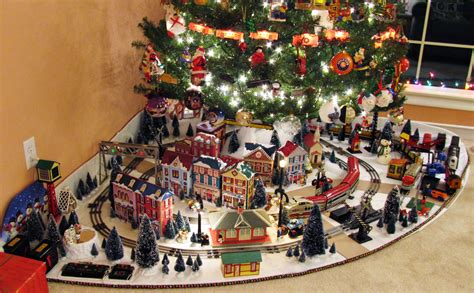 Toy Train Set For Christmas Tree