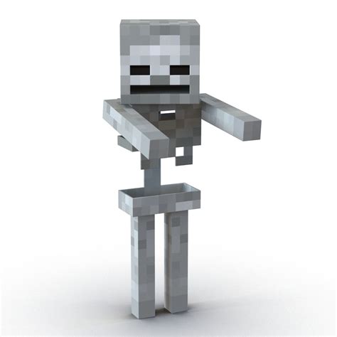 Minecraft Skeleton Head Build