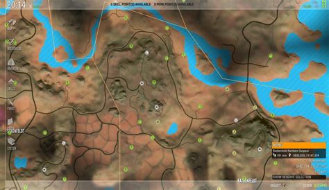 The Hunter: Call of the Wild - Outpost Locations at Hirschfelden Map