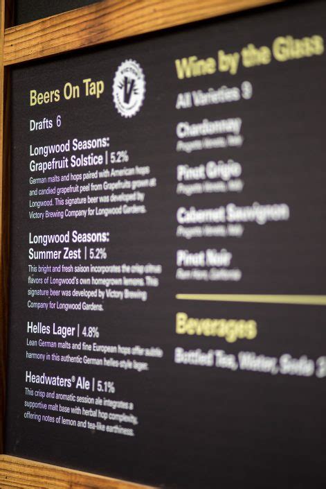 4 Delicious Reasons You Need to Add Longwood Gardens Beer Garden to ...