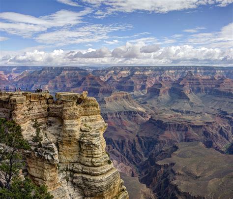 Grand Canyon National Park: Mather Point Pano 03 | Summer cl… | Flickr