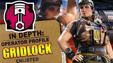 Rainbow Six Siege - In Depth: HOW TO USE GRIDLOCK - Operator Profile ...