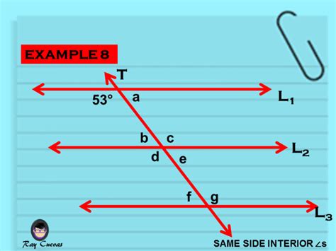 Same-Side Interior Angles: Theorem, Proof, and Examples - Owlcation