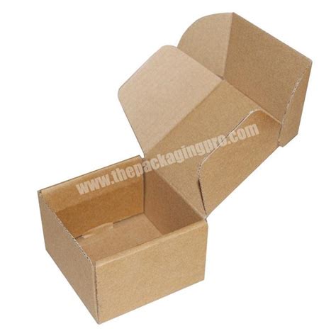 square brown packaging small kraft boxes