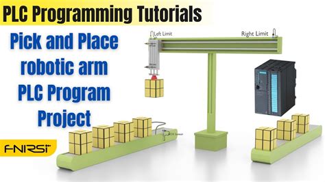 Pick and Place Robotic Arm programming in PLC Programming Tutorials for ...