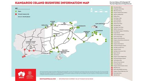 Kingscote Kangaroo Island Map