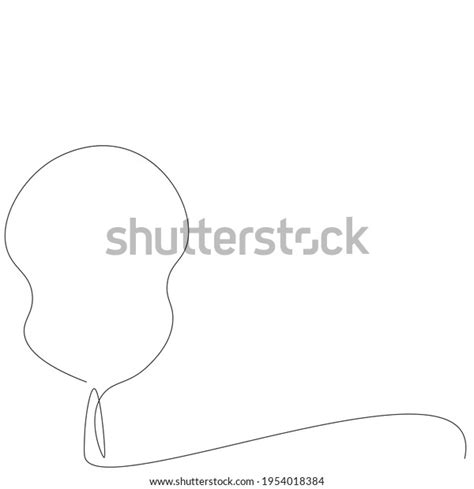 Tree Silhouette Line Drawing Vector Illustration Stock Vector (Royalty ...