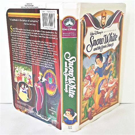 Walt Disney Snow White VHS Tape #1524 - YeFindz