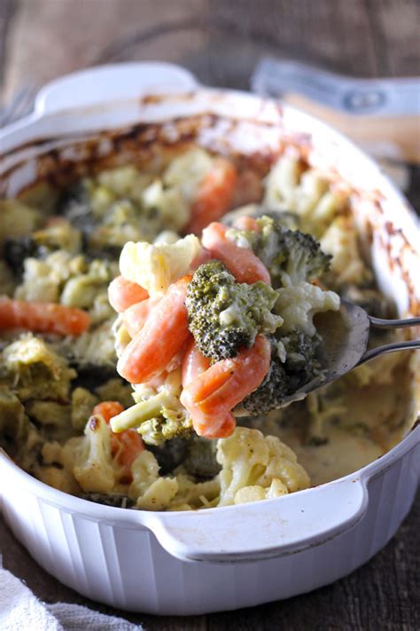 Cheesy Vegetable Bake | Modern Farmhouse Eats