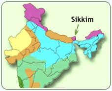 Sikkim Location - Geographical Location of Sikkim India, Sikkim Geography