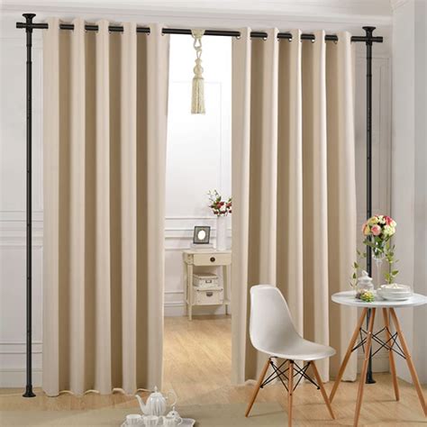 Buy HORSE SECRET Room Divider Curtain Rod, Vertical Tension Rod, 28 ...