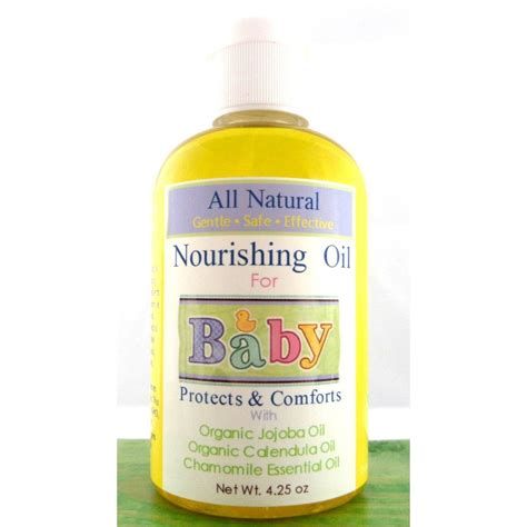 All Natural Nourishing Organic Baby Oil, Baby Massage Oil, Diaper Bag ...