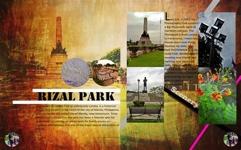 Rizal Park Map