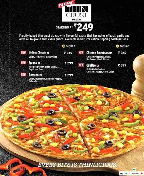 Menu of Pizza Hut, Shyambazar, Kolkata | Dineout