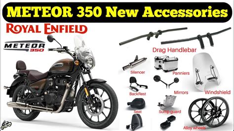 Royal Enfield METEOR 350 New Accessories | NEW Genuine Accessories ...