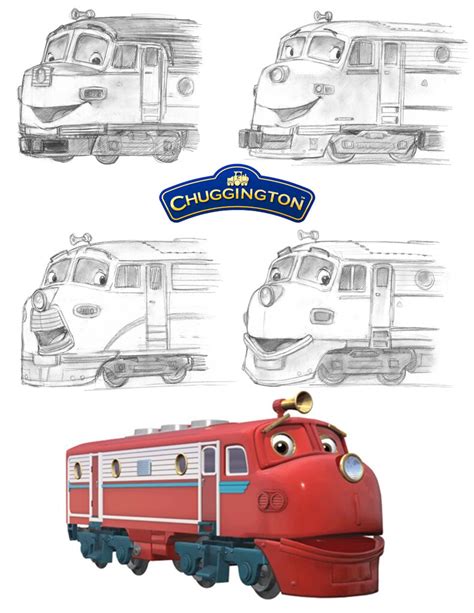 Chuggington Character Design — The Art of Scott Gustafson